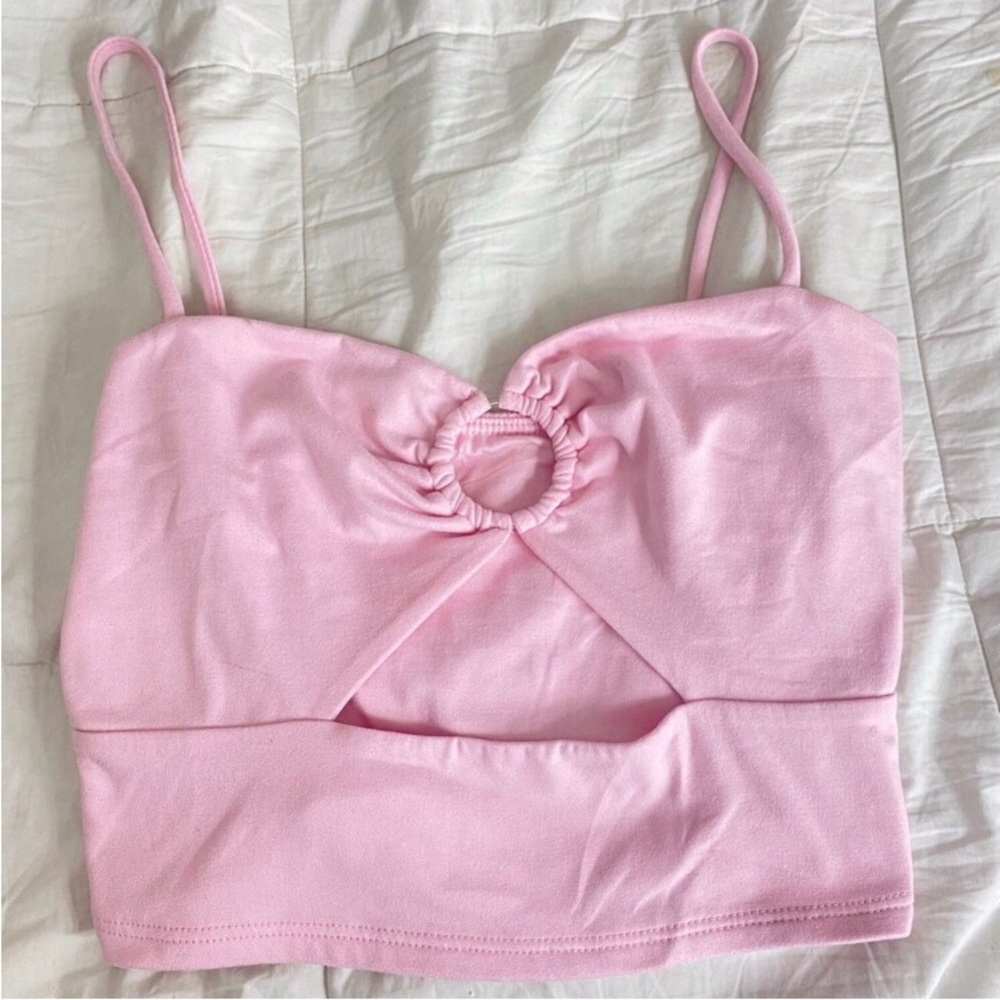 RARE key-hole crop top